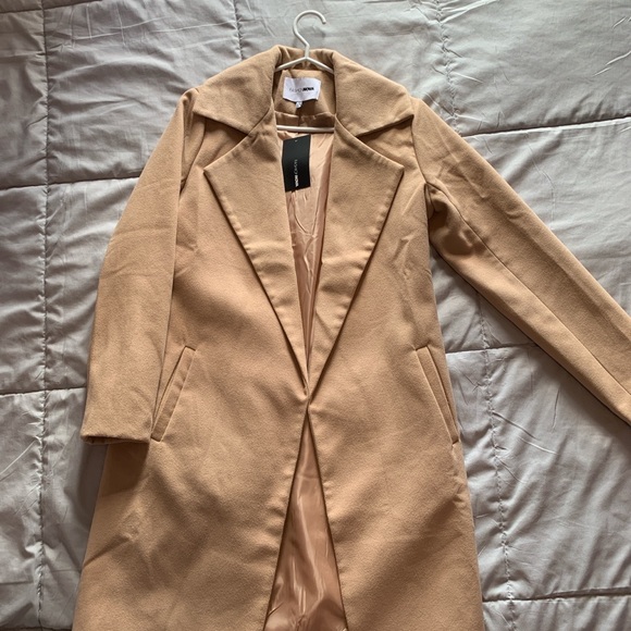 Fashion Nova Camel Coat - Picture 2 of 2